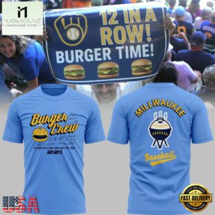 Milwaukee Brewers Burger Crew Special Edition T Shirt