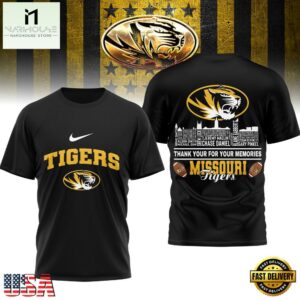 Missouri Tigers Legends of the Game 3D Shirt