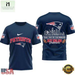 New England Patriots Football Legends of the Game 3D Shirt