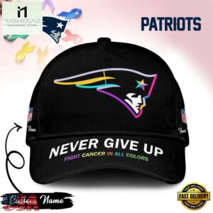New England Patriots Never Give Up Fight Cancer In All Colors Classic Cap