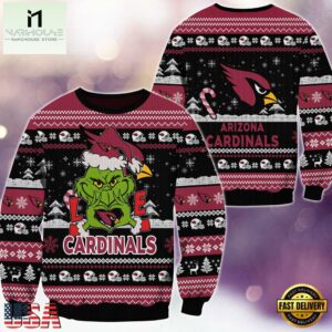 NFL Arizona Cardinals x Grinch Movies Ugly Christmas Sweater