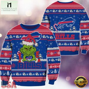 NFL Buffalo Bills x Grinch Movies Ugly Christmas Sweater