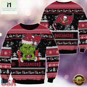 NFL Tampa Bay Buccaneers x Grinch Movies Ugly Christmas Sweater
