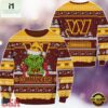 NFL Washington Commanders x Grinch Movies Ugly Christmas Sweater