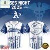 Oakland Athletics MLB x Nurses Baseball Jersey Shirt