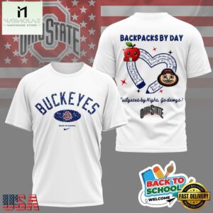 Ohio State Buckeyes Welcome Back To School 3D Shirt