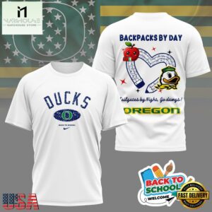 Oregon Ducks Welcome Back To School 3D Shirt