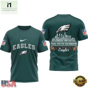 Philadelphia Eagles Football Legends of the Game 3D Shirt