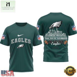 Philadelphia Eagles Football Legends of the Game 3D Shirt