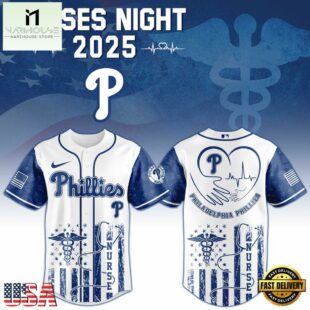 Philadelphia Phillies MLB x Nurses Baseball Jersey Shirt