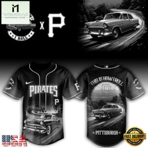 Pittsburgh Pirates MLB x Classic Car Pride Baseball Jersey For Fans