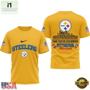 Pittsburgh Steelers Football Legends of the Game 3D Shirt