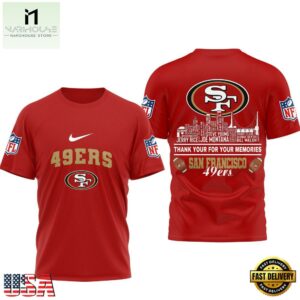 San Francisco 49ers Football Legends of the Game 3D Shirt