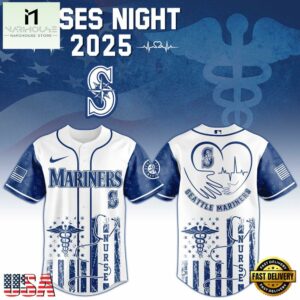 Seattle Mariners MLB x Nurses Baseball Jersey Shirt