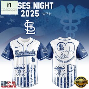 St. Louis Cardinals MLB x Nurses Baseball Jersey Shirt