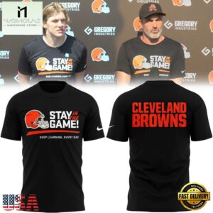 Stay In The Game Cleveland Browns 2025 T Shirt