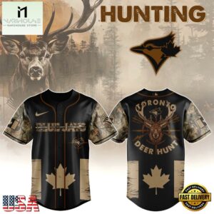 Toronto Blue Jays MLB x Deer Hunting Baseball Jersey Shirt