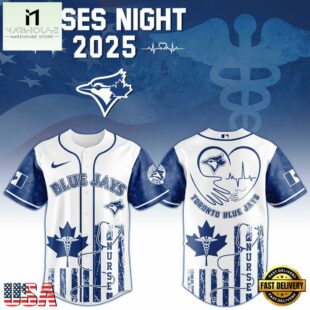 Toronto Blue Jays MLB x Nurses Baseball Jersey Shirt