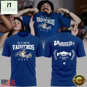 Vaqueros de Bayamon 2025 Play Offs BSN T Shirt