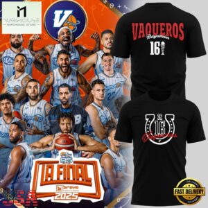 Vaqueros de Bayamon a La Final Brava 2025 Logo Team Design T Shirt