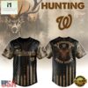 Washington Nationals MLB x Deer Hunting Baseball Jersey Shirt