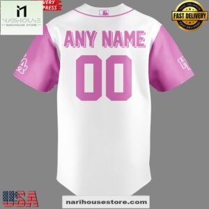 2025 Los Angeles Dodgers x Hello Kitty Special Edition Custom Jersey Shirt