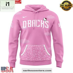 Arizona Diamondbacks x Hello Kitty Night 2025 3D Shirt