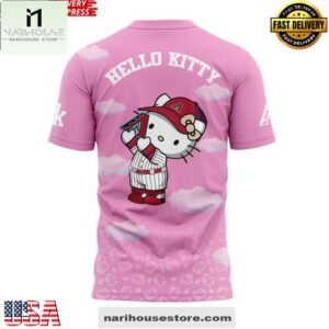 Arizona Diamondbacks x Hello Kitty Night 2025 3D Shirt