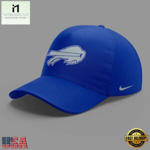 Bills Football Rivalries Teaser Logo Blue Cap