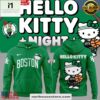 Boston Celtics x Hello Kitty Night Edition All Over Print Hoodie Shirt
