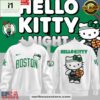 Boston Celtics x Hello Kitty Special Edition White Sweatshirt