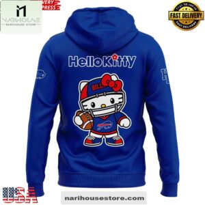 Buffalo Bills x Hello Kitty 2025 Blue 3D Hoodie Shirt