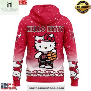 Chicago Bulls Hello Kitty Night Limited All Over Print Unisex Hoodie