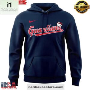 Cleveland Guardians Hello Kitty Night Limited Edition 3D Hoodie Shirt