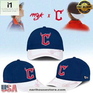 Cleveland Guardians x Mgk 2025 Limited Editions Navy Cap