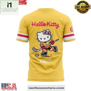 Colorado Eagles x Hello Kitty Special 3D Shirt