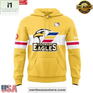 Colorado Eagles x Hello Kitty Special All Over Print Unisex Hoodie