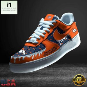Denver Broncos NFL Air Force 1 Shoes For Fans