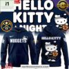 Denver Nuggets x Hello Kitty Night Limited All Over Print Hoodie Shirt