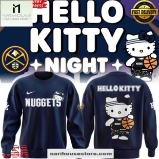 Denver Nuggets x Hello Kitty Night Performance New Design Sweatshirt