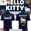 Denver Nuggets x Hello Kitty Night Performance Unisex 3D Shirt