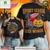 Detroit Red Wings NHL Spooky Season Halloween 3D Shirt