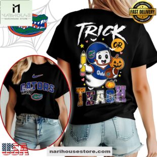 Florida Gators NCAA Halloween Trick Or Teach T-Shirt