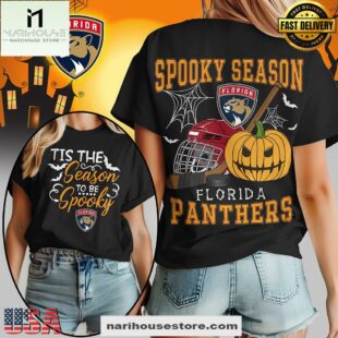 Florida Panthers NHL Spooky Season Halloween 3D Shirt