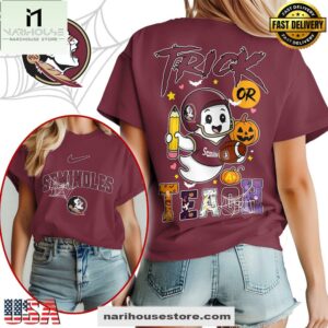 Florida State Seminoles NCAA Halloween Trick Or Teach T-Shirt