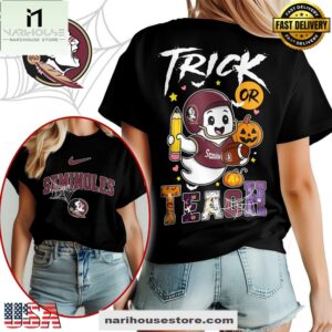 Florida State Seminoles NCAA Halloween Trick Or Teach T-Shirt