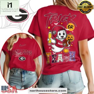 Georgia Bulldogs NCAA Halloween Trick Or Teach T-Shirt