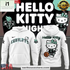 Hello Kitty x New York Liberty Equality Special 3D Hoodie Shirt