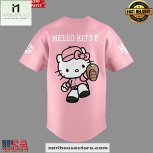 Houston Astros The Next Frontier x Hello Kitty 2025 Pink Jersey