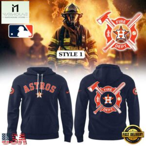 Houston Astros x Firefighter Appreciation 3D Hoodie Shirt